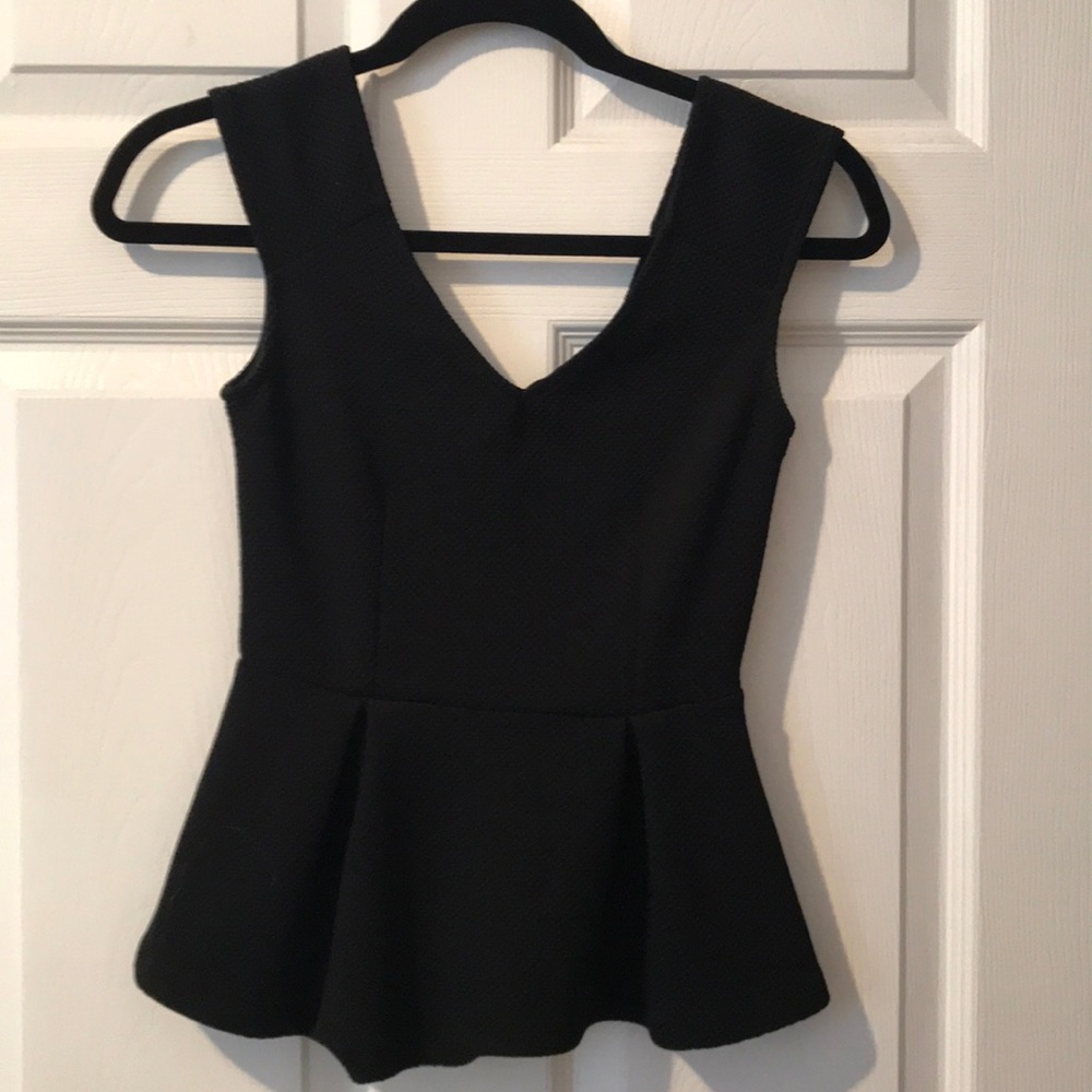 Peplum tank